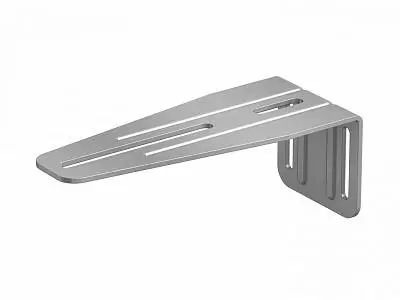 Удлинённый кронштейн для 2-х роликов поддерживающих SGN.03.718 Удлинённый кронштейн для 2-х роликов поддерживающих SGN.03.718